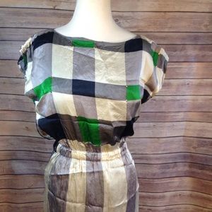 Anthropologie Lauren Moffatt Silk dress size 8